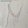 Fashion Metal Waist Chains Dress Accessories Advanced Hip Chain Versatile Elegant Belly Chain Waistband for Women