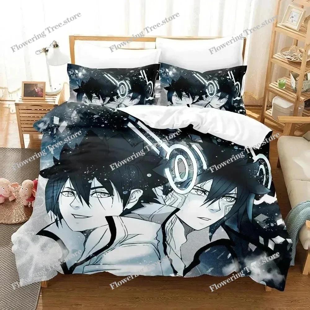 3D Print Anime Edens Zero Bedding Set Duvet Cover Bed Set Quilt Cover Pillowcase Comforter King Queen Size Boys Adult Bedding S