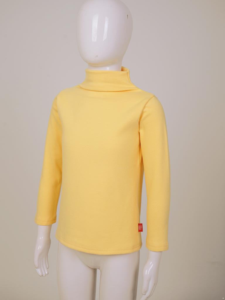 Thermo-Tops für Babys, Jungen und Mädchen, einfarbig, Rollkragen-T-Shirt, Baumwolle, Stehkragen, Langarm-Tops