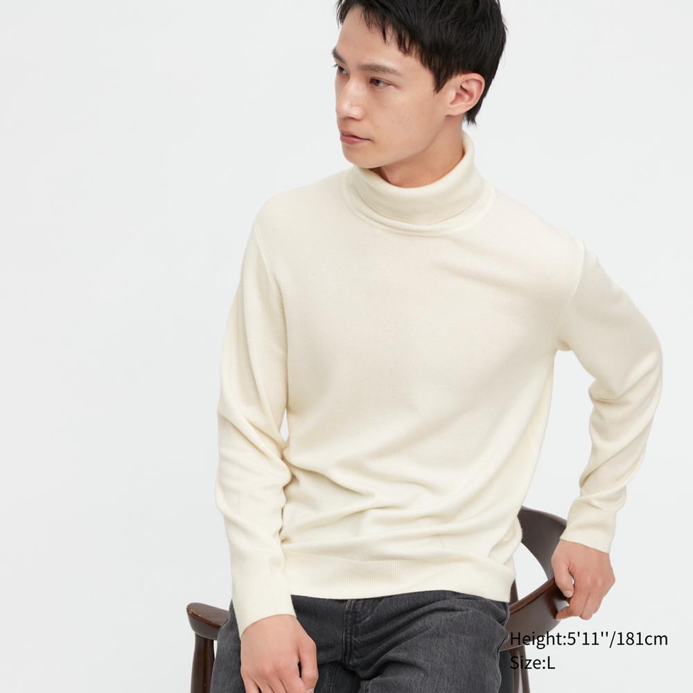 

Кашемировая водолазка с длинным рукавом UNIQLO