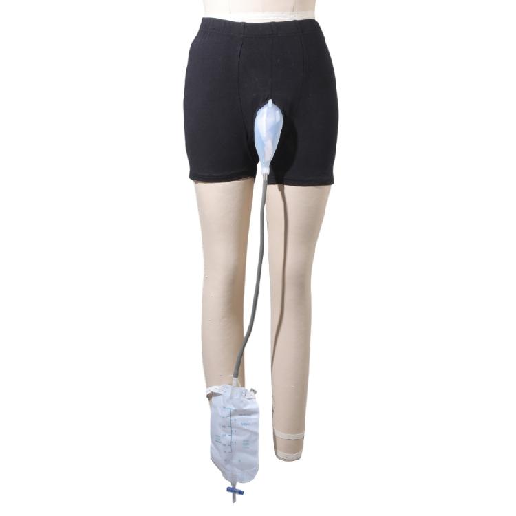 Ganztägiger Komfort Herren-Inkontinenzslips mit tragbarem Urinal und auslaufsicherem Design Silikon zur Unterstützung älterer Menschen