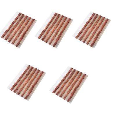 Puncture Repair Kit, 25 Pieces, Tubeless, Rubber Strips, Easy Tire First Aid, Tubeless Tire