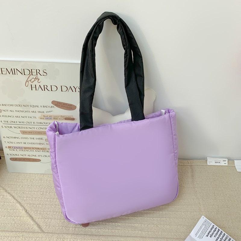 2025 Cute Cartoon Tote Bag - Girlish Large Capacity Shoulder Handbag for Women