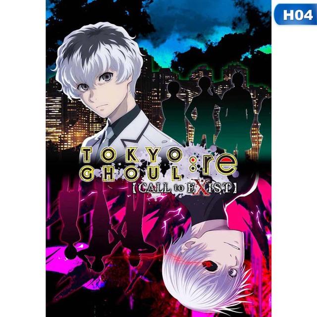 Classic Japanese Anime Tokyo Ghoul Art Home Decoration Quality Canvas Painting Poster