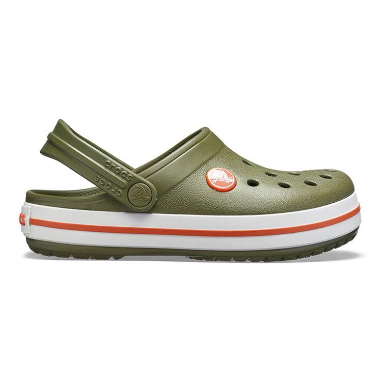 Crocs Zoccoli Classici Calzature Bambino Verde Militare 204537-3TB