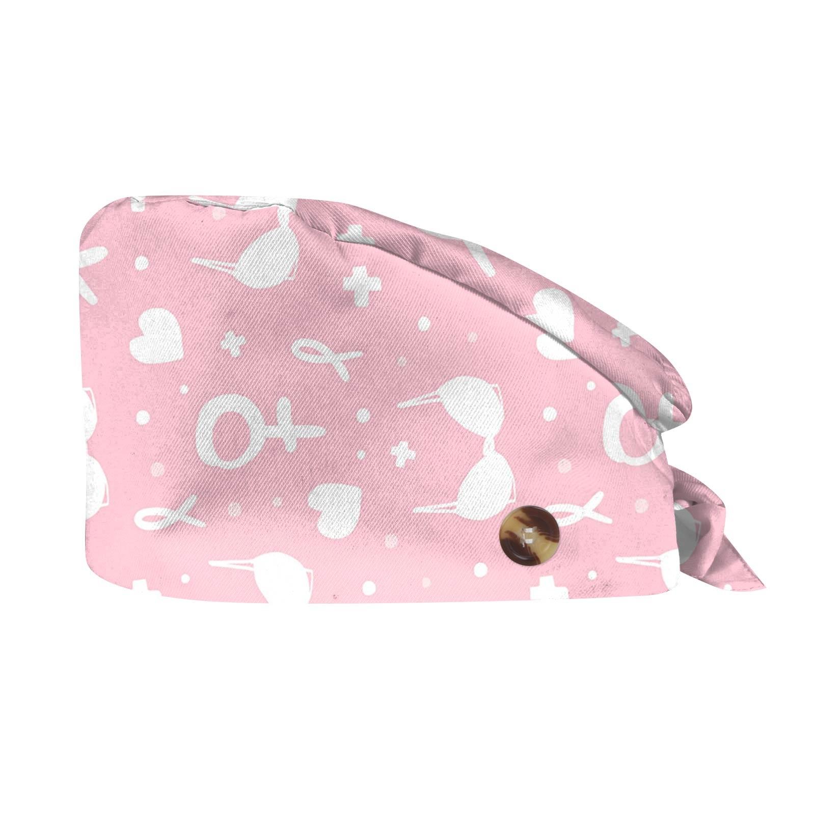 

Модна робоча шапка з принтом, повсякденна випрана шапка, шапка-обгортка One Size білий