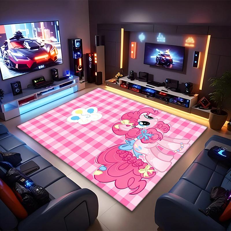 Pink Pony Carpets Suitable Room Office Bedroom Door Mats Birthday Gift Holiday Gift Cloud Balloon Rug 129 140