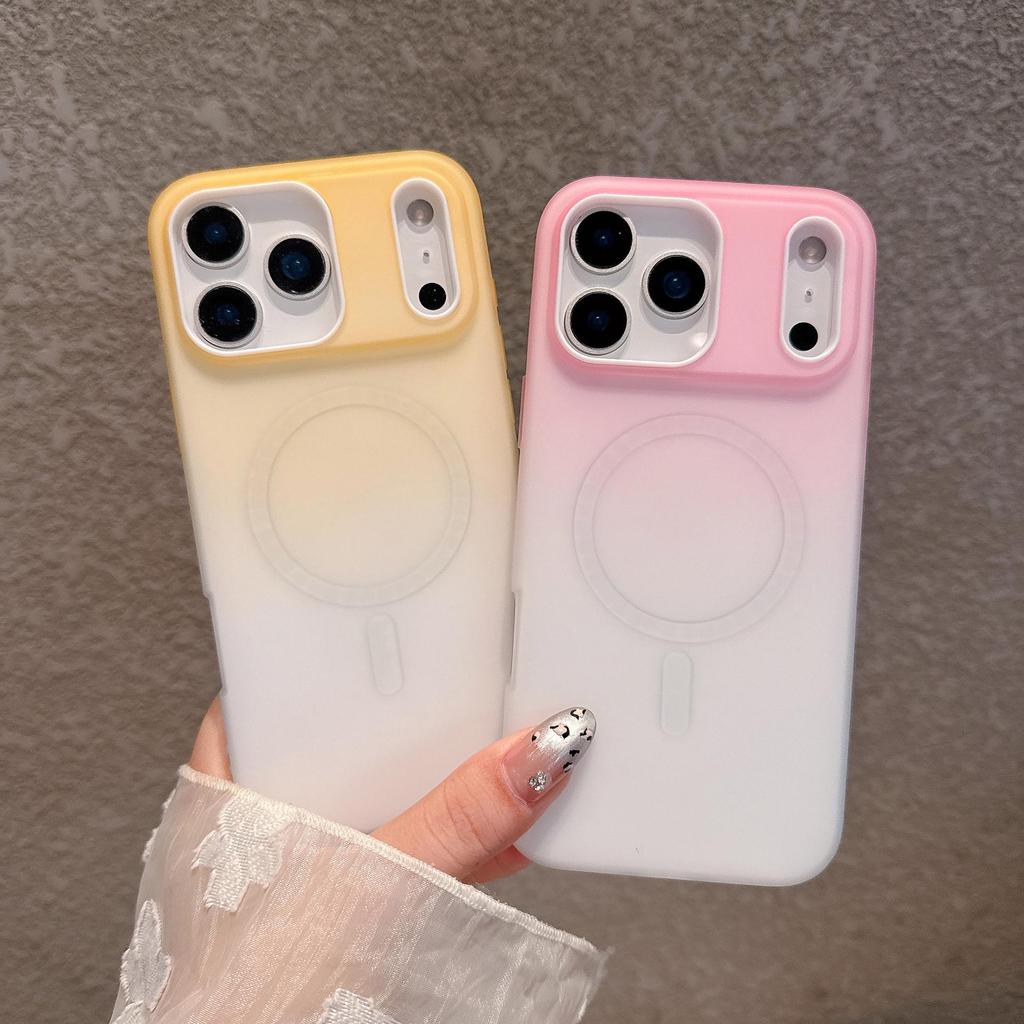 Gradientní matný magnetický kryt pro iPhone 17 Pro Max