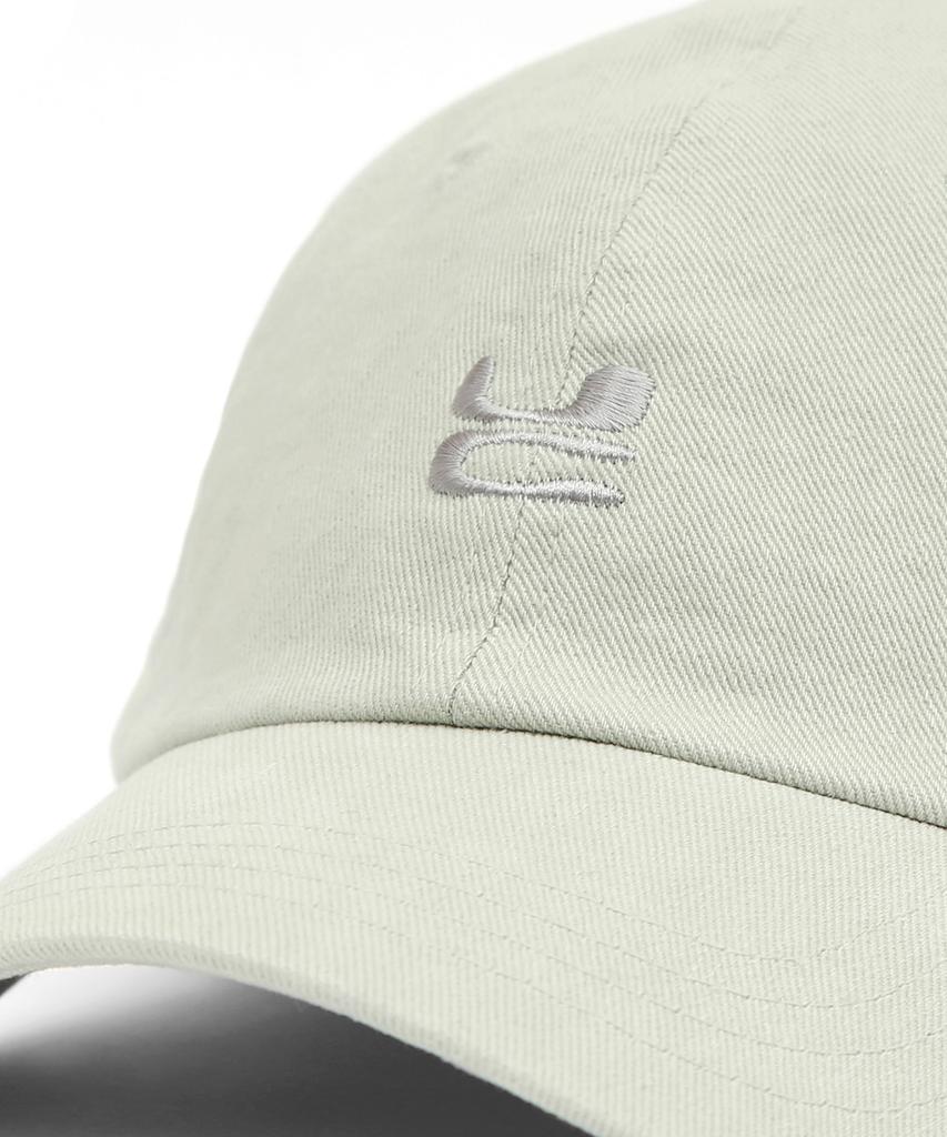 Eondeokeonteulol Four Seasons Cotton Logo Embroidered Basic Soft Top Unisex Ball Cap Uc / Washed B B / Mint