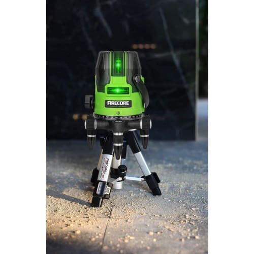Firecore F280 Handle-Operated Laser Level Elevator Tripod, Lightweight, Short Leg, Ground Level Type, 270mm Aluminum Tripod