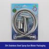 Set Spruzzatore Bidet per WC ad Alta Pressione in Acciaio Inossidabile