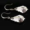 1 Pair Dangling Earrings Comfortable Wearing Wear-Resistant Faux Crystal Women Ear Hooks for Banquet