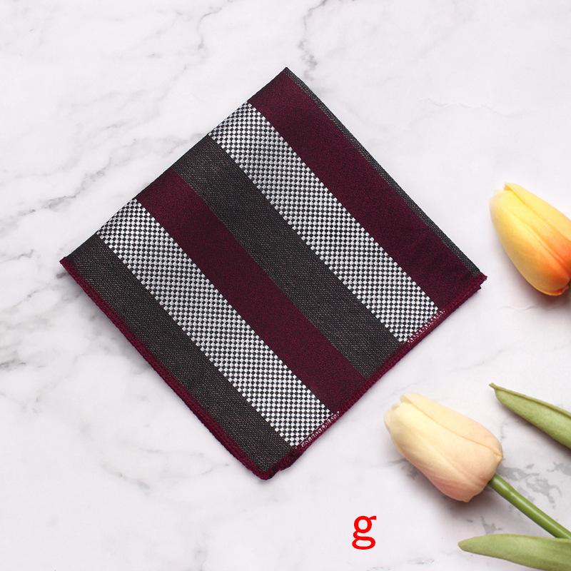 Men'S Formal Suit Pocket Towel, Tie And Bow Tie Pocket Towel, Wedding Banquet Matching, Square Towel.