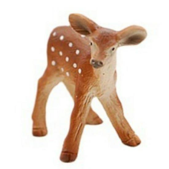 Sika Deer Christmas Desktop Resin Ornament – Cross-Border Micro Landscape Decor