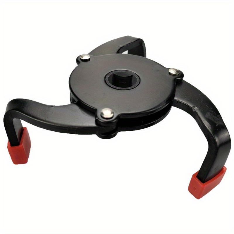 1pcs Universal Oil Filter Wrench Tool, 60-100mm Car Repair Adjustable 3 Way Oil Filter Removal Tool Interface Special Tools