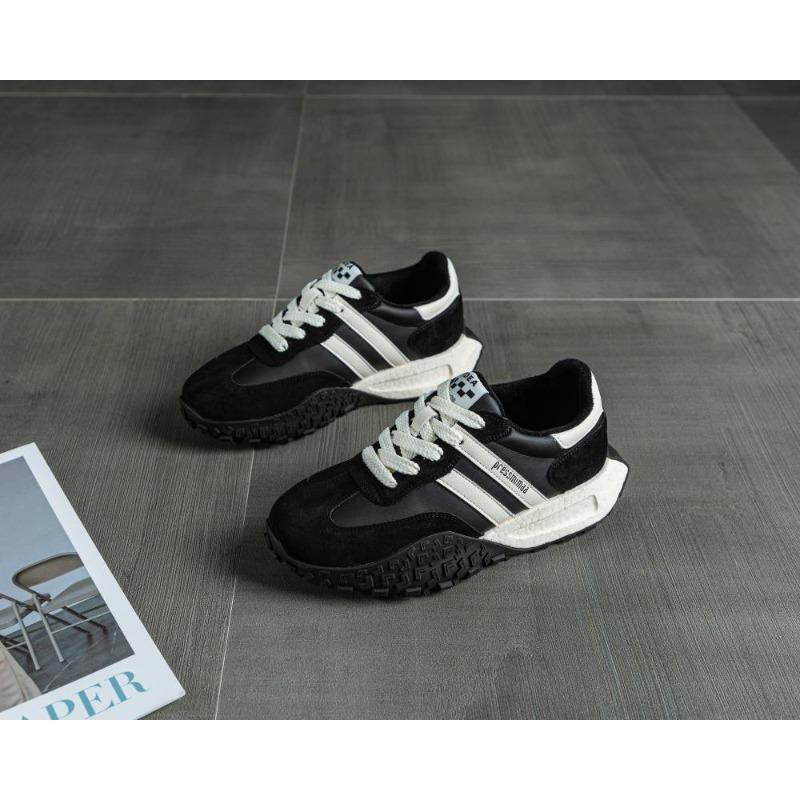 Lightweight Waffle Platform Station Women, Women's Shoes Autumn Velvet Sneakers Women