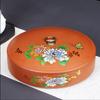 Tea Cake Storage Box Multi-Layer Ceramics Sealed Tank Snack Storage Case Elegant Printing Tea Caddy  Nut Coffee Bean Organizer