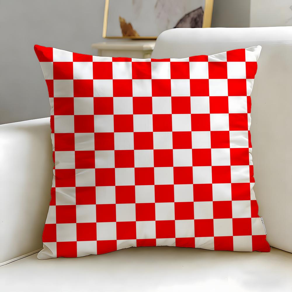 Cute Texture Cushion Cover Soft EasyWash Pillow Case Versatile for Couch Bed Travel and Office