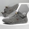 2025 New Leather Casual Shoes Sneakers for Men Outdoor Walking Loafers Shoes Comfortable Footwear Luxury Man Boots
