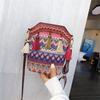 High-End 2025 Women's Ethnic Woven Tassel Crossbody Bucket Bag