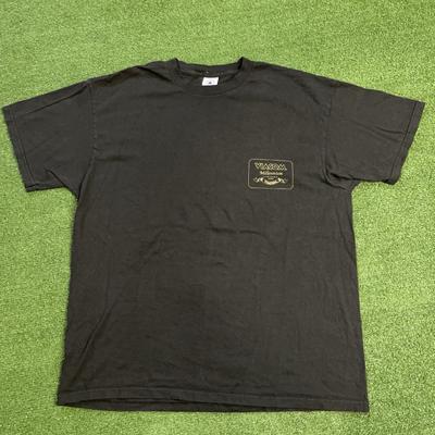 Vintage Y2K Viacom Millenium Employee Promo T-Shirt XL Black Delta Pro Weight Unisex T-Shirt