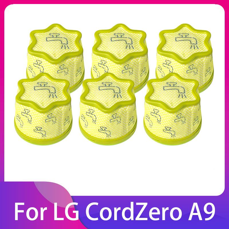 Compatible for LG CordZero A9 A958VA A958SA A958IA A938SA A9K Master / Extra A907GMS A905RM A906SM Vacuum Cleane Pre Filter