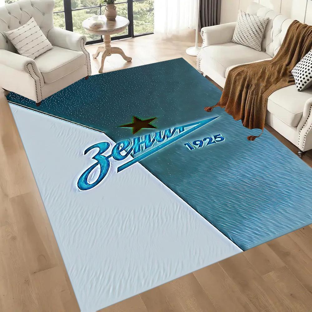 Fc Zenit Saint Petersburg Fans Square rugs are a great choice for living rooms, bedrooms, home décor, and as gifts.