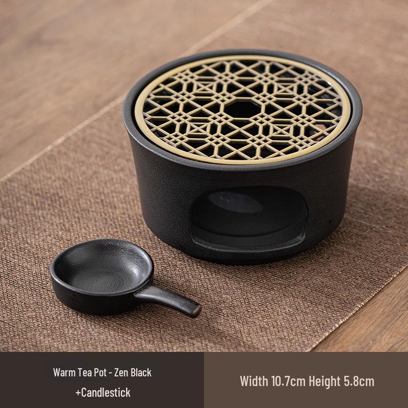 Warm Tea Stove: Candle Warmer for Teapot with Heat Preservation & Incense Burner