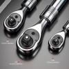 Ratchets Spanners 1/4" 3/8" 1/2" Mini Quick Release Sockets Tool Household Handle Repair Tool Wrenches for Car