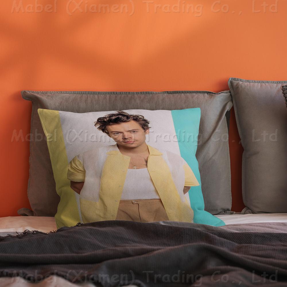 Sänger H-Harrys S-Styles Personalisierte Bildtext Heimdekorationskissen Haushaltsgeschenke 45x45cm