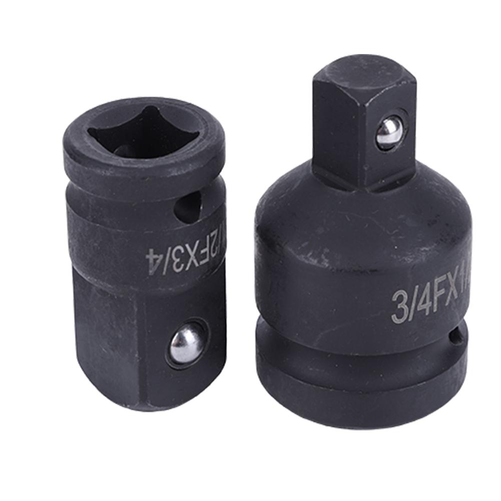 2Pcs Impact Socket Adapter Set 3/4 To 1/2 1/2 To 3/4 Socket Converter Adapter Reducer Set Socket Adapter Air Impact Tool