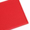 Durable Bar Mat PVC Coffee Coaster Anti-slip Cup Mat Waterproof Heat Resistant Drain Mats for Bar Cafe Barista Cocktail Bartender