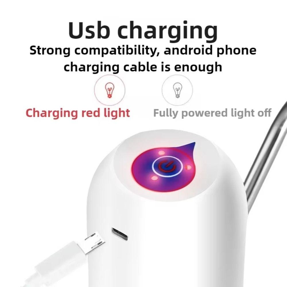 USB Opladen Waterdispenser Draagbare Drankpomp Afvoermachine Drinkwaterpomp Thuisgebruik