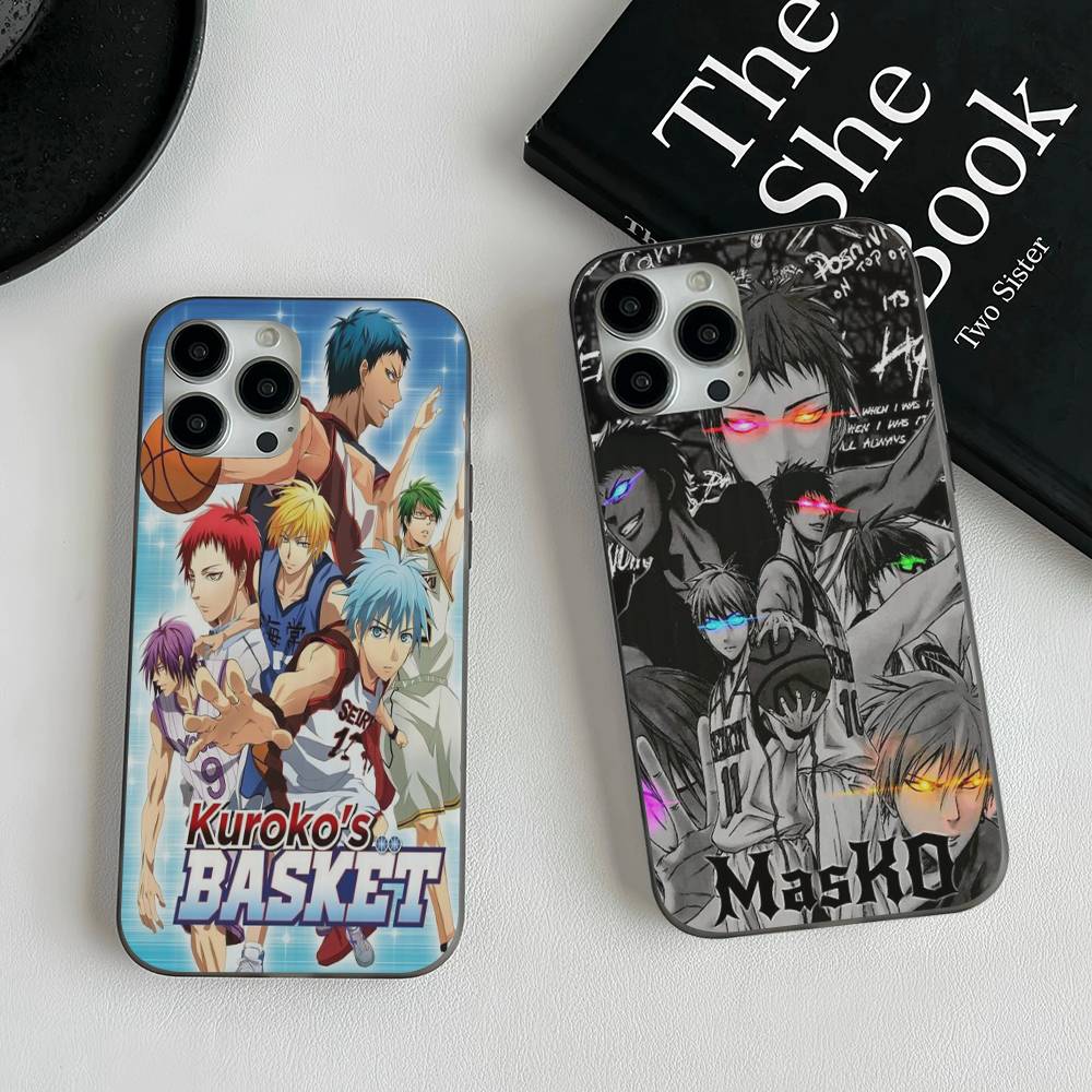 Kuroko Basketball Phone Case For IPhone 17 16 15 11 12 13 14 Pro Max Soft Corrugated Silicone Cover Case