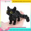 Movable Kitten Tail 3D-Printed Car Ornament for Kids