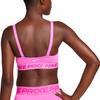 Nike Indy Logo Bequemer Weicher Sport-BH Damenunterwäsche Verspieltes Rosa FQ2653-675