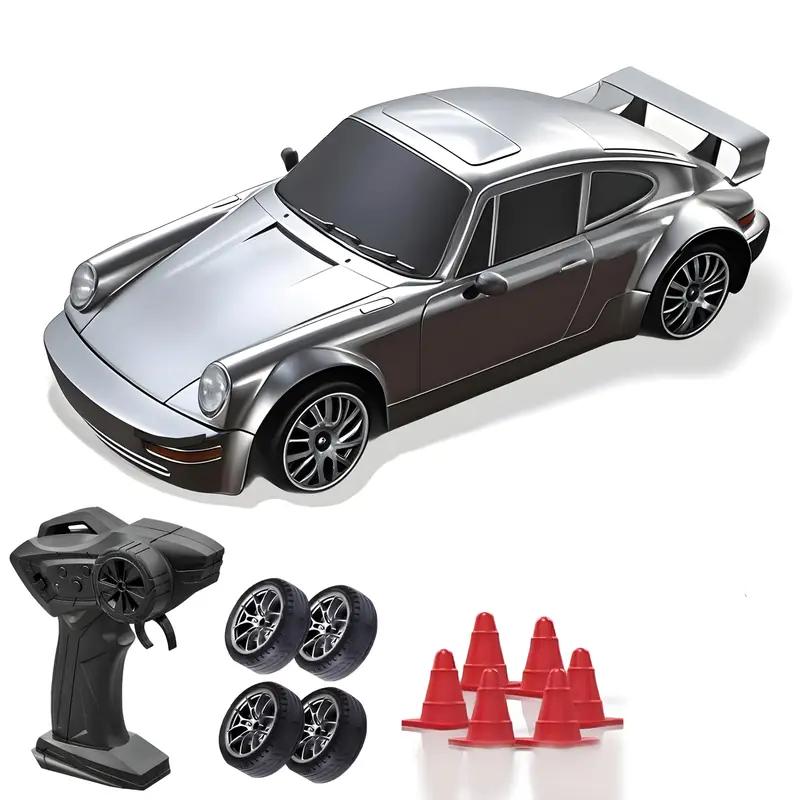 

4WD 1:Радиоуправляемая дрифт-машина масштаба 24, скорость более 20 км/ч, высокоскоростной автомобиль, машины с дистанционным управлением со светодиодными фарами, дополнительные дрифтовые шины, игрушки для радиоуправляемых гоночных машин