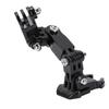 Helmet Mount Arm for GoPro Xiaoyi Adjustable Bracket Sports Camera Housing Adapter