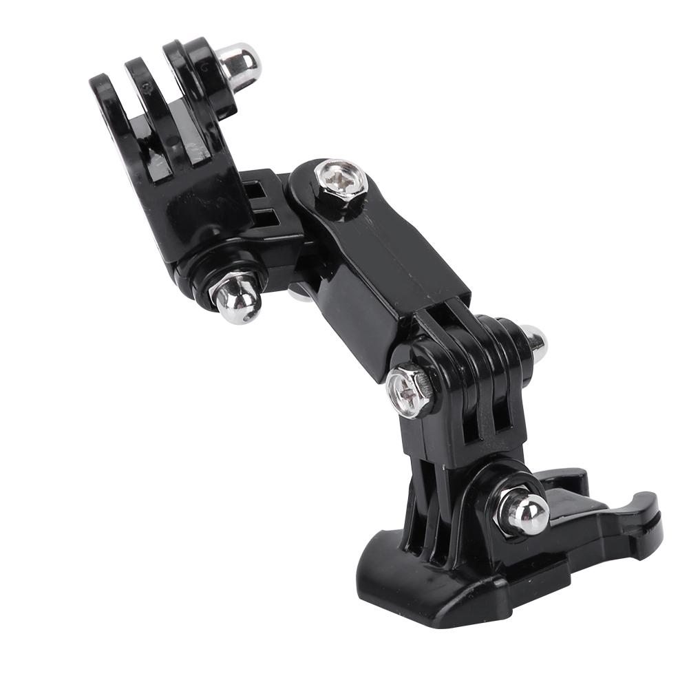 Helmet Mount Arm for GoPro Xiaoyi Adjustable Bracket Sports Camera Housing Adapter