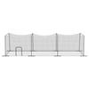 Baseball Batting Cage, 12000 X 3680 X 3100mm Freestanding Portable Batting Cage, Hitting Cages with 45-Ply Knotted HDPE & Long Positioning Ropes,