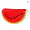 Creative Plush Emulational Watermelon Coin Purse Wallet Handbag Key Case