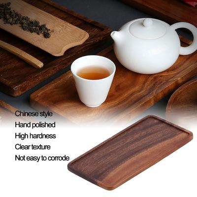 Rectangle Tea Tray Matte Coffee Cup Saucer Multi Purpos Fruit Tray  Living Room Decor
