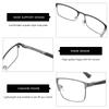 BLUEMOKY High Quality Carbon Fiber Prescription Glasses Fashion Square Progressive/Myopia/Hyperopia Optical Eyeglasses For Men