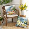 Mediterranean Lemon Themed Pillowcasesuitable For Sofa Car Bedroom Decorative Cushion Cover Pillow Cover