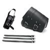 Waterproof Anti-Theft Retro Leather Saddlebags for Chunfeng & Hishih Motorcycles
