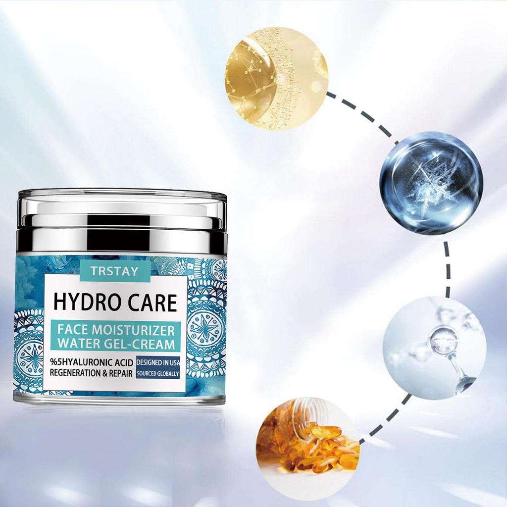 Crema facial para aclarar las ojeras, reducir los poros, mejorar la textura de la piel, decir adiós a las líneas finas, complementar la hidratación y tensar la piel.