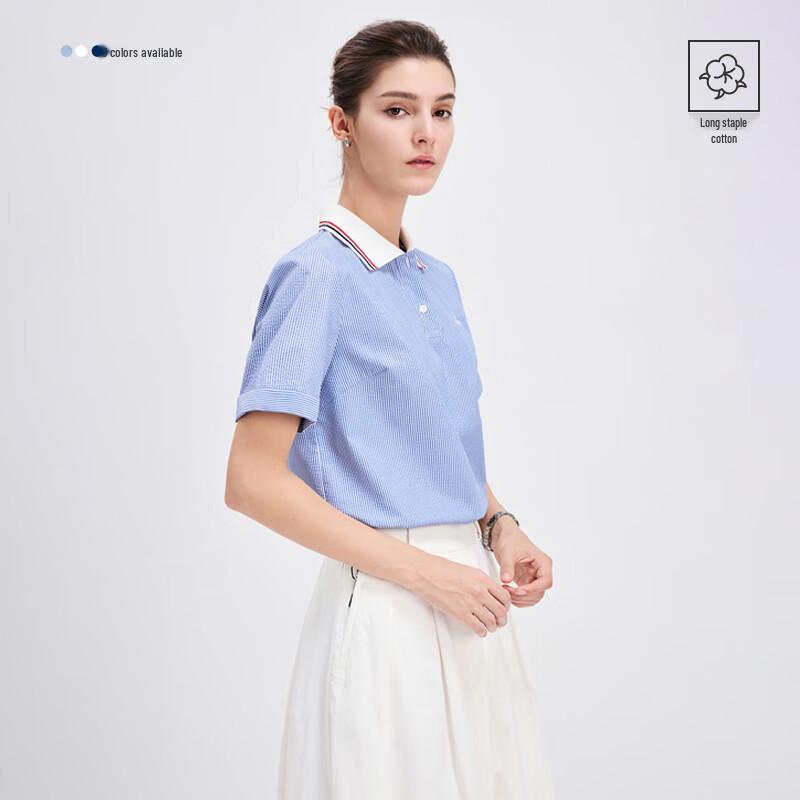 Navigare Women's Loose Fit Polo Shirt