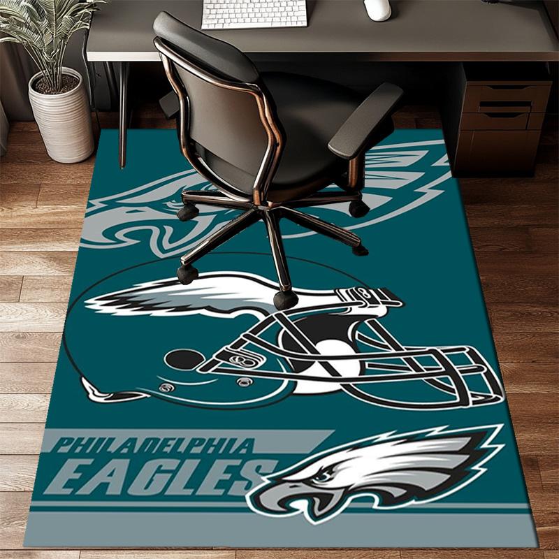 Philadelphia Eagles Rug Game Carpet, Floor Mat for Bedroom Living Room Entryway Rug, Home Decor Idea Gift for Christmas birthday