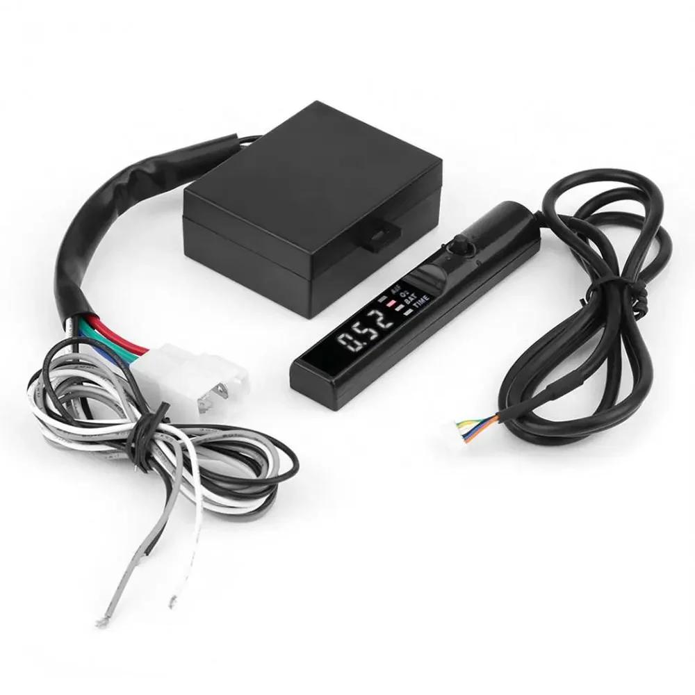 Universal Auto Car 12V Turbo Timer with Box Digtal Led Display for 12V Turbo Engine Models Turbo Timer Kit Car Accessories белый