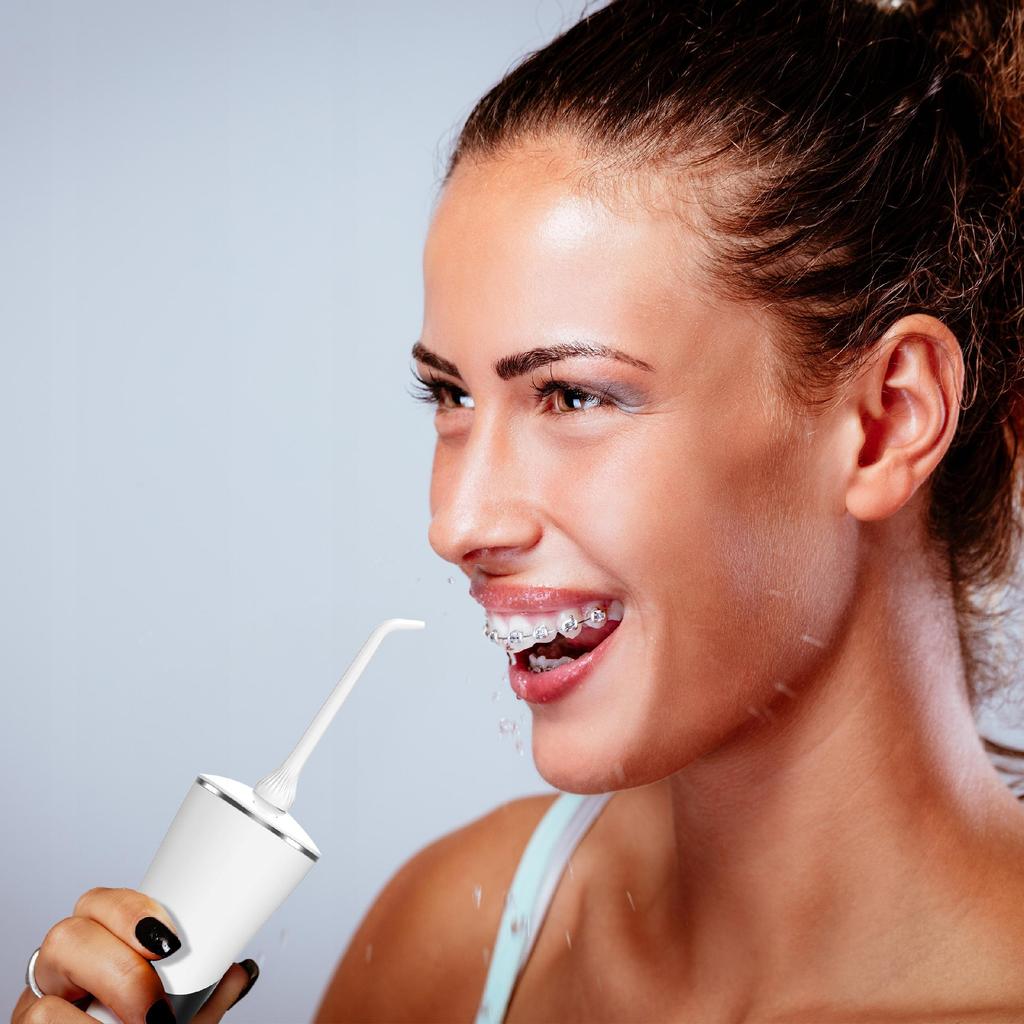 Webber Cordless Dental Irrigator Powerful 5 Nozzles 5 Modes